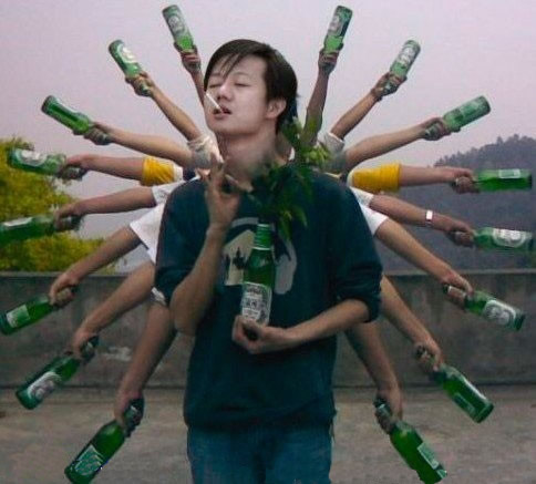 千奇百怪的千手观音造型