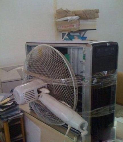 我特么的就不信，这样散热还不好