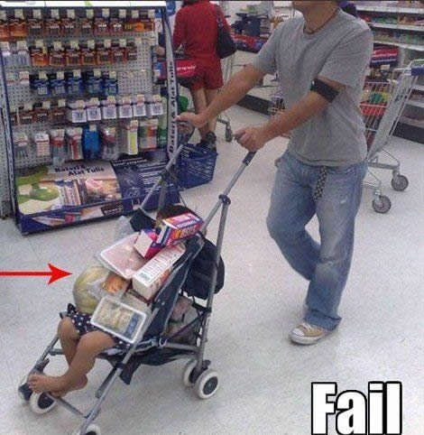 以后再也不要爸爸带了