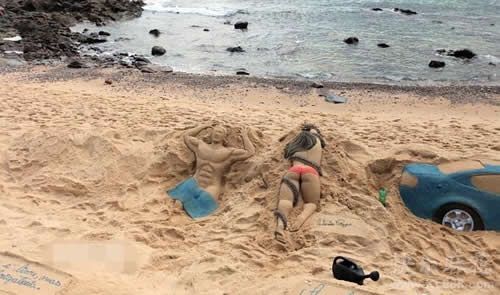 这才是玩沙子的牛人