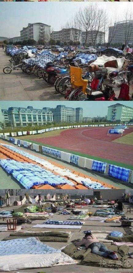 人类再也无法阻止大学生晒被子了！