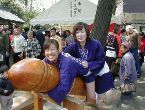 日本的女孩就是开放啊