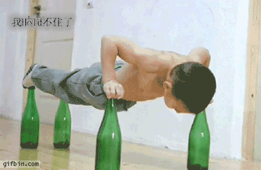 从小就是健身达人