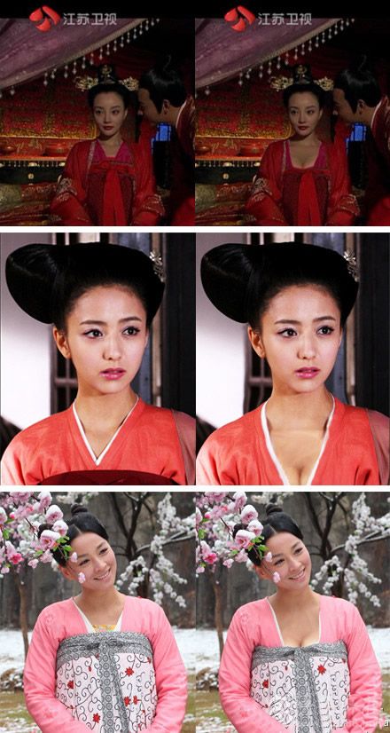 想看美女胸部了怎么办？没事，咱自己P一个！