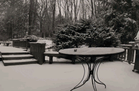 下雪了