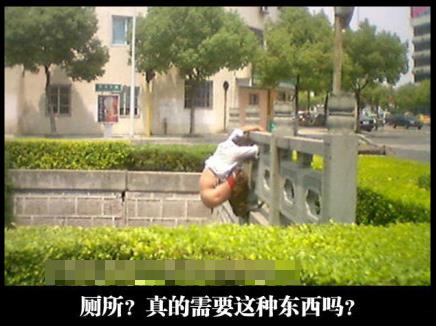 以后不需要厕所了
