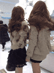 漂亮女神三连拍