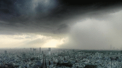 雷阵雨的过程