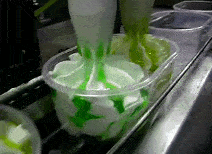 冰淇淋是这么做的啊